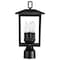 Nuvo Jamesport Outdoor Post Lantern 3 Lights Matte Black Finish 60/5932 - alternate 4